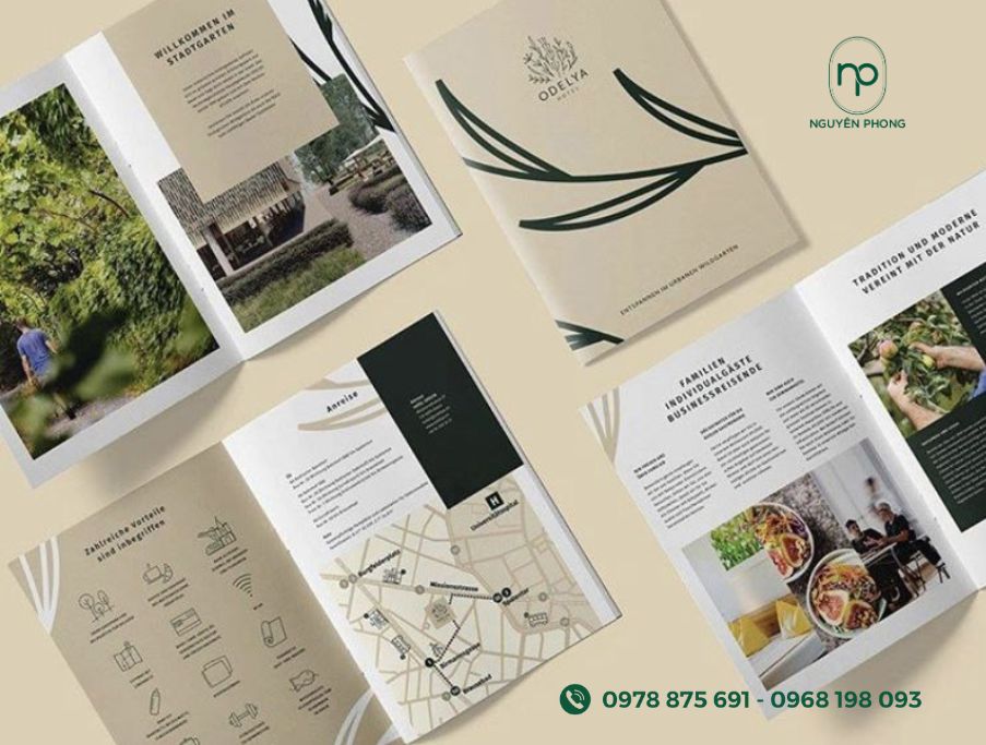 50+ Mẫu Brochure Khách Sạn Sang Trọng và Đẳng Cấp